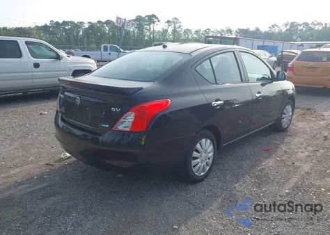 2013 Nissan Versa 1.6 Sv из США, поврежденный, VIN 3N1CN7AP4DL862846